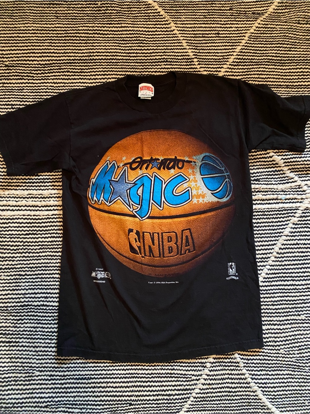 1994 Magic Orlando NBA vinatge tshirt nutmeg